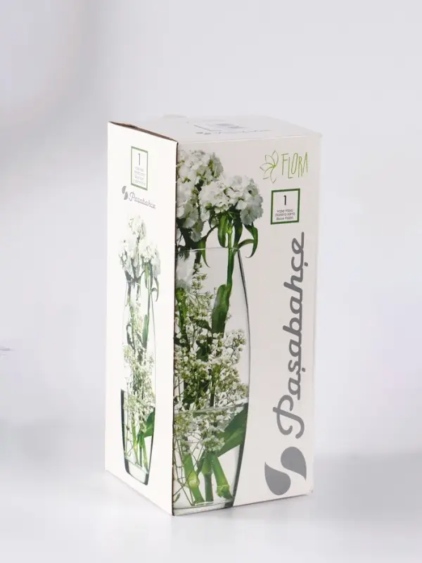 Ваза «Прованс», h=26 см, стекло, чёрная