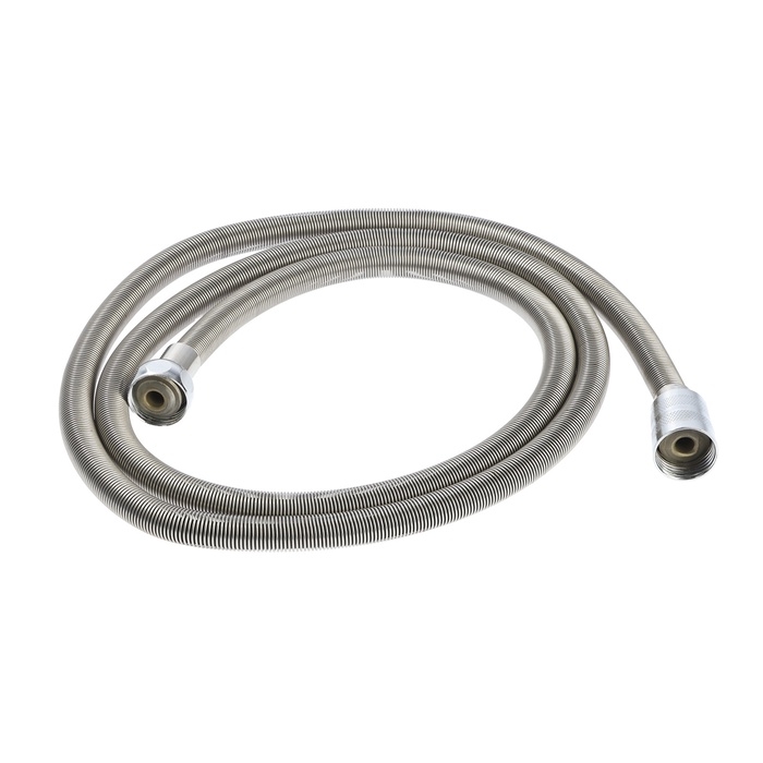 Душевой шланг ZEIN Z45PS, растягивающейся, 150-200 см, гайки металл 1/2 Душевой шланг ZEIN Z45PS, растягивающейся, 150-200 см, гайки металл 1/2", нержавеющая сталь   548239