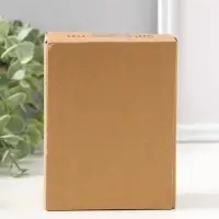 Сувенир полистоун "Зайки-малыши в зелёных нарядах, с большим жёлтым сердцем" 13,5 см