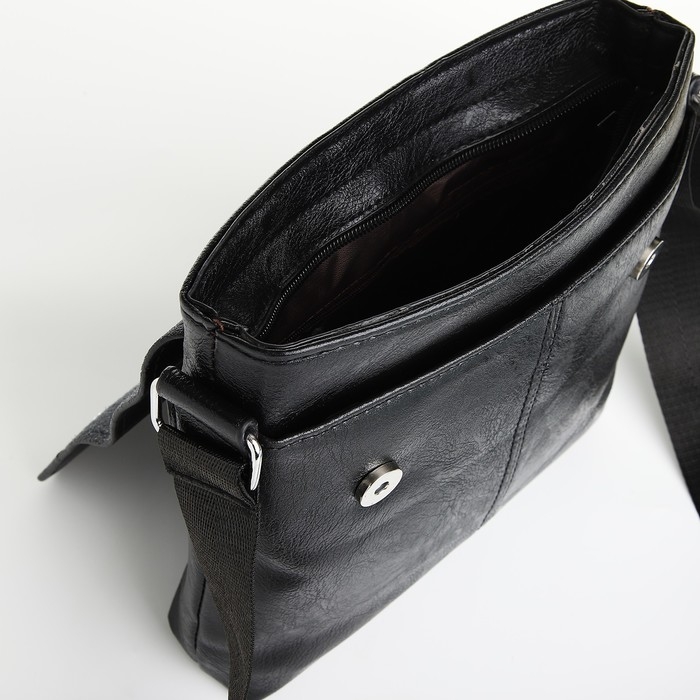 Сумка мужская, цвет чёрный Сумка мужская, цвет чёрный