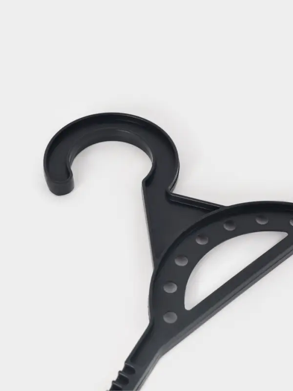 Плечики - вешалки для одежды, 5 шт., размер 46-48, чёрные