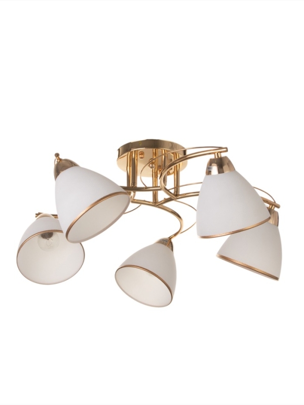 Люстра Люстра "Андер" 5хЕ27 40Вт золото 44х44х24 см