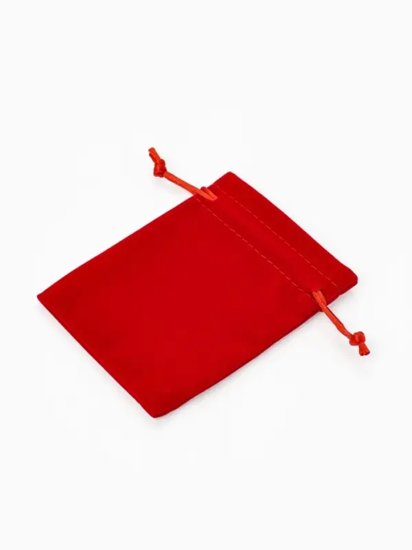 Набор мешочков бархатных 50 шт. &laquo;Классика&raquo; 9&times;12 см, красный