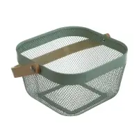 Корзинка тм VETTA Ботаника, 23х16,5х12,5см, металл, деревянная ручка, 2 цвета