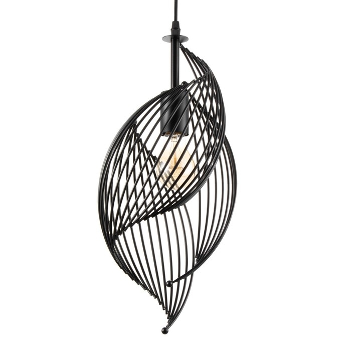 Светильник BayerLux Светильник BayerLux "Шелла" E27 40Вт черный 22х100 см