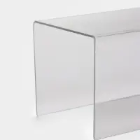 Ступенька одинарная 40&times;10.5&times;10 см, оргстекло 2 мм