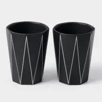 Аксессуары для ванной &laquo;Локо&raquo;, 4 предмета, дозатор для мыла 280 мл, мыльница, 2 стакана 250 мл, чёрные