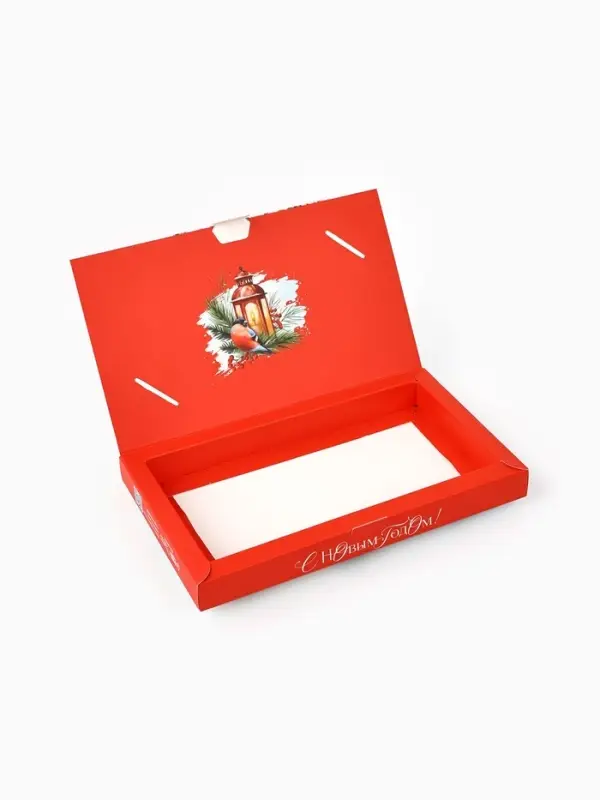 Коробка подарочная сборная &laquo;Новый год&raquo;, 20&times;2&times;10 см