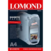 Фотобумага с магнитным слоем LOMOND Magnetic матовая A4, 2л (2020346)