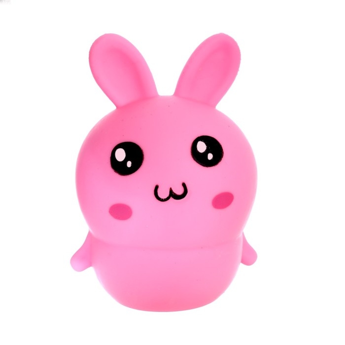 Мялка «Зайка» с пастой, цвета МИКС Мялка «Зайка» с пастой, цвета МИКС