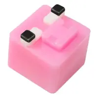 Сквиш антистресс - игрушка "Майнкрафт", розовый SQ006