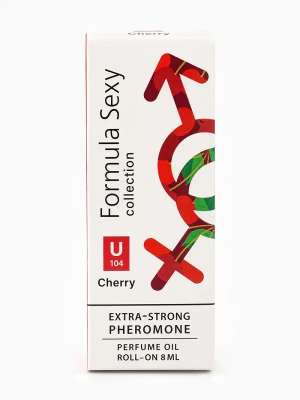 Парфюмерное масло женское с феромонами Formula Sexy Collection Cherry U104, 8 мл (по мотивам Lost Cherry (Tom Ford)