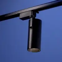 Трековый светильник Luazon lighting, LTL-008, 20 Вт, 1400 Лм, 4000 K, чёрный, свечение нейтральное белое