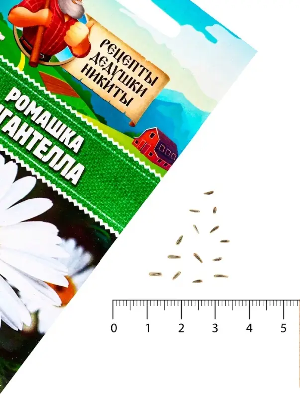 Семена Ромашка  Семена Ромашка "Гигантелла", 0,01 г