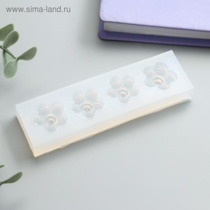 Молд силикон Молд силикон "Незабудки" 4 предмета 1х10х3 см