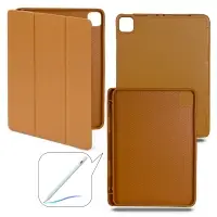 Чехол-книжка iPd Air 13 (2024) Smart case (Pencil) Brown №2