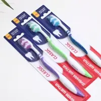 Зубная щётка Rendall Classic, жёсткая, 1 шт. МИКС