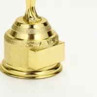 Статуэтка наградная &laquo;Оскар&raquo;, пластиковая, 18&times;6&times;6 см, цвет золотой
