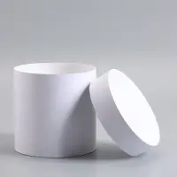 Шляпная коробка белая, 15 х 15 см