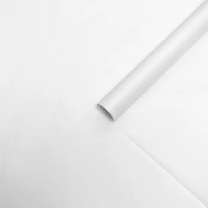 Бумага упаковочная тишью, белая, 50 см &times; 10 м