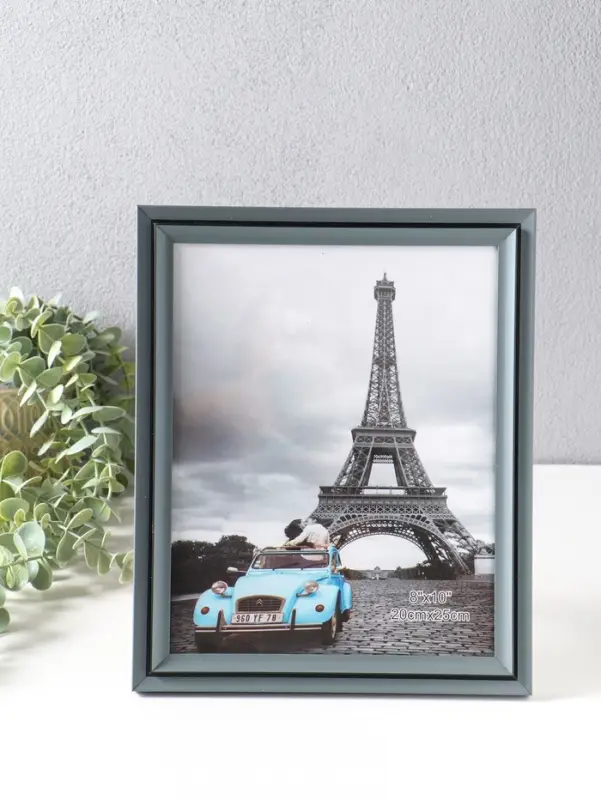 Фоторамка пластик 20х25 см "Остин" серый графит 23,5х18,5х1,5 см