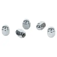 Гайка колесная M12x1,5x30, конус, ключ 21, закрытая, хром для а/м Hyundai/KIA/Toyota