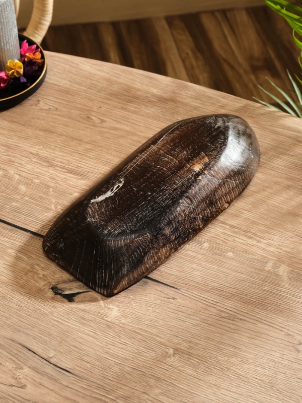 Менажница  Менажница "Лодочка"  дерево Джати, 30х13х5 см, цв. тёмно-коричневый