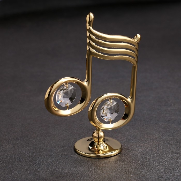 Сувенир «Ноты»,с кристаллами Сувенир «Ноты»,с кристаллами