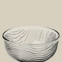 Креманка SL-Home &laquo;Барк&raquo;, 300 мл, h=10.5 см, стекло, серая