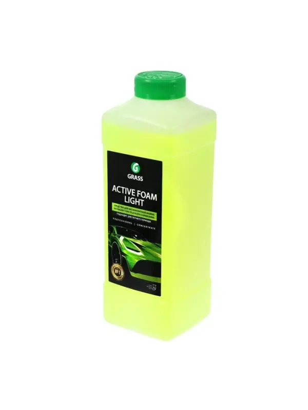 Шампунь для бесконтактной мойки Grass Light, антикоррозионными добавками, летний, 1 л (1:20-1:40)