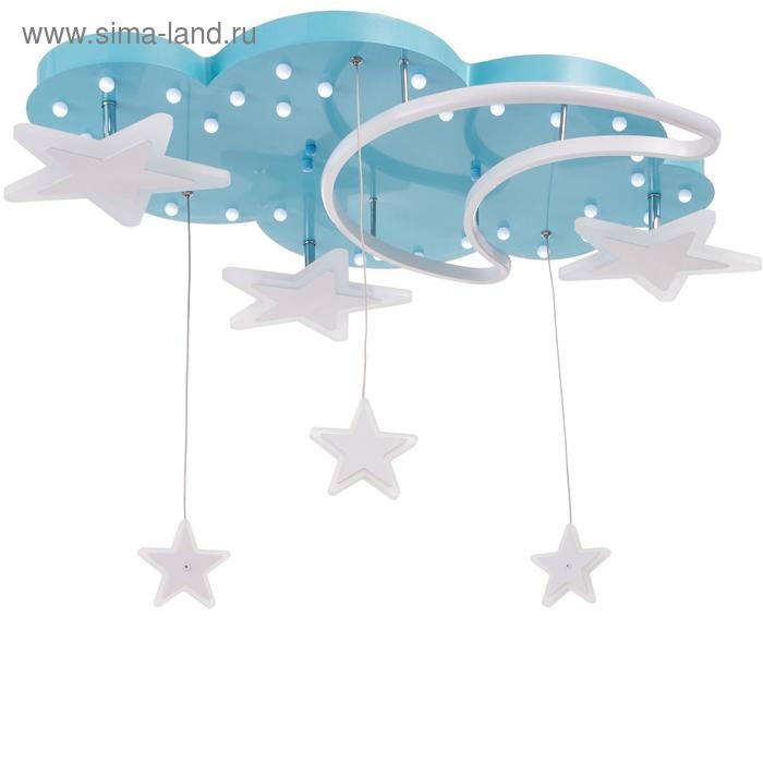 Люстра 70614/3 29хLED 58Вт голубой 74х63х38 см BayerLux