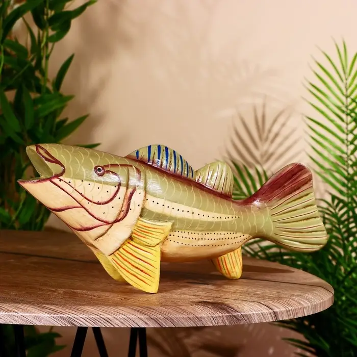 Сувенир  Сувенир "Рыба" дерево 35 см