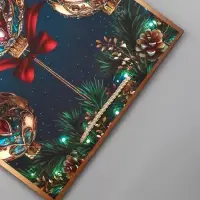Пакет подарочный новогодний ламинированный, «Ёлка» , 26×12×32 см