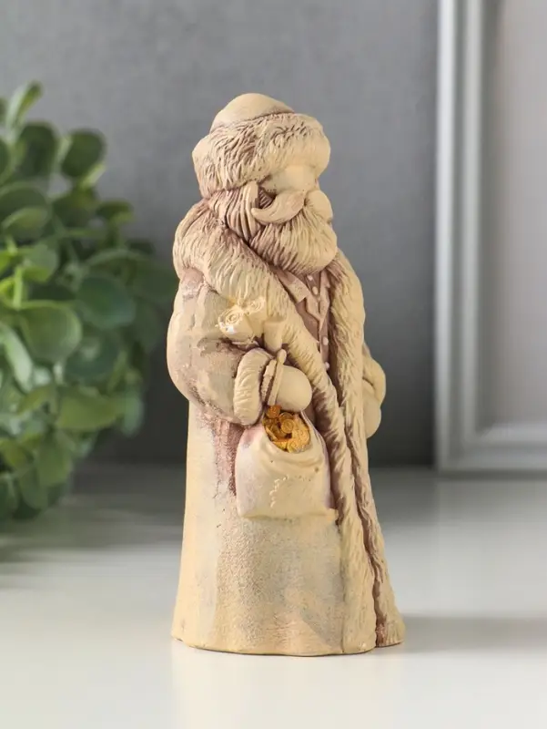 Фигурка гипс &laquo;Купец&raquo;, 13&times;7 см, слоновая кость