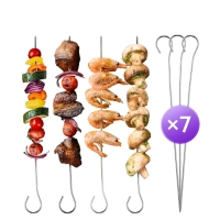 Электрошашлычница "2 в 1" для дома 1500 Вт КТ-1409