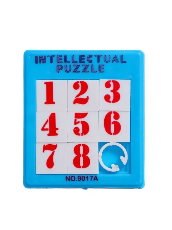 Головоломка - пятнашки «до 8», МИКС Головоломка - пятнашки «до 8», МИКС