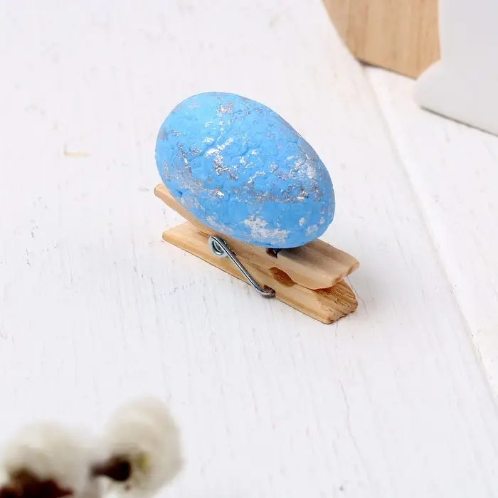 Прищепки пасхальные «Яйца» 6 шт., МИКС Прищепки пасхальные «Яйца» 6 шт., МИКС