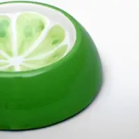 Миска для грызунов &laquo;Апельсинка&raquo;, 30 мл, 7.7&times;2.3 см, керамика, оранжевая