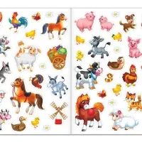 Наклейки многоразовые &laquo;Моя большая ферма&raquo;