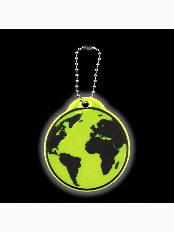 Светоотражающий элемент &laquo;Земля&raquo;, двусторонний, 6&times;5.5 см, цвет МИКС