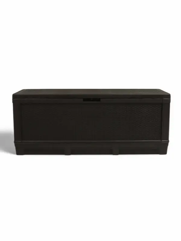 Сундук садовый &laquo;Ротанг - плюс&raquo;, 148&times;54&times;54 см, мокко