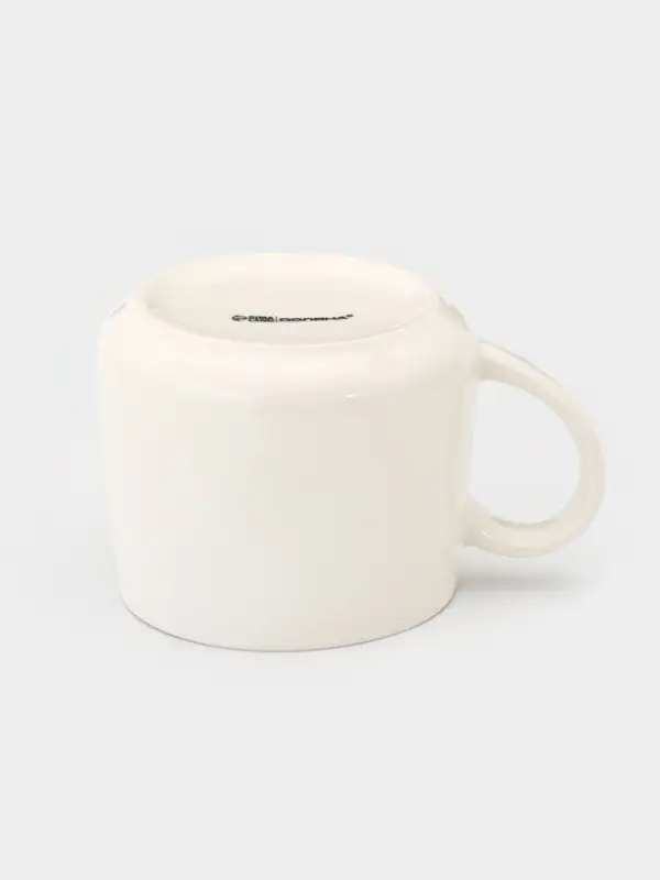 Кружка Доляна &laquo;Единорожка&raquo;, 360 мл, керамика, с фигуркой, белая, розовая