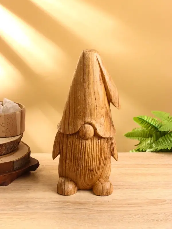 Сувенир  Сувенир "Гном" дерево Джампинис 15х15х30 см