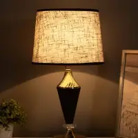 Лампа настольная &laquo;Барин&raquo; 1&times;40 Вт Е27 черный/золото 25&times;25&times;47 см
