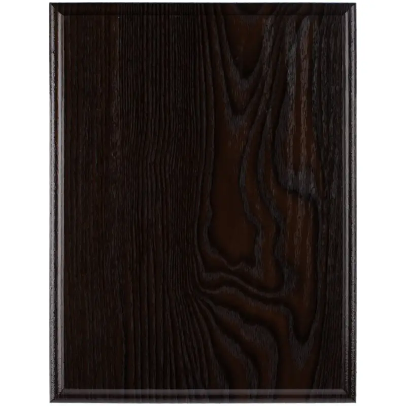 Плакетка Plaque, большая, венге с золотистой пластиной Плакетка Plaque, большая, венге с золотистой пластиной