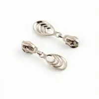 Бегунок для молнии &laquo;Спираль&raquo;, №7, &laquo;Звенья&raquo;, 10 шт., цвет никель