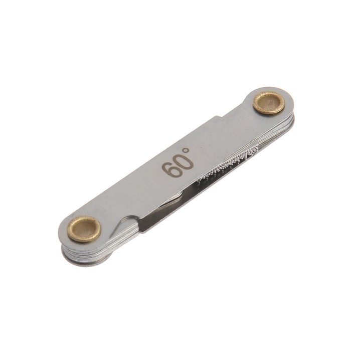 Резьбомер ТУНДРА, метрическая резьба, 0.5 - 7 мм Резьбомер ТУНДРА, метрическая резьба, 0.5 - 7 мм