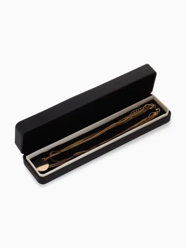 Футляр под браслет/цепочку/часы &laquo;Стрит&raquo;, 22&times;5.5 чёрный