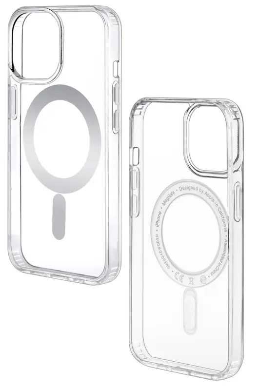 Чехол для iPhone 13 Pro Max Clear Case (MagSafe) в пакетике