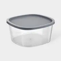 Контейнер для продуктов с мерной шкалой SparkPlast BioFresh, 2.65 л, прозрачный, пластик, крышка МИКС
